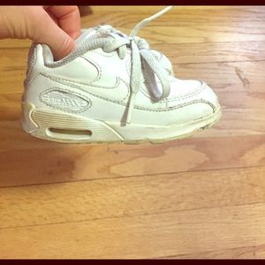 Nike AirMax white sneakers